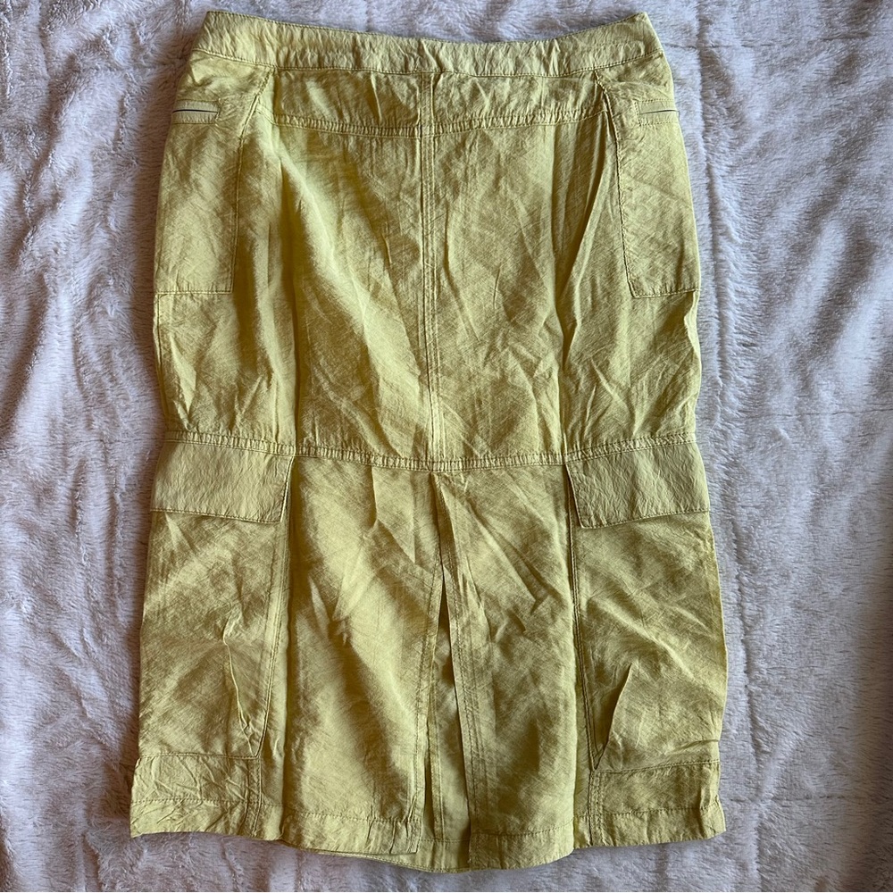 NWOT Free People Evie Column Midi Cargo Skirt, 0 - Picture 4 of 5